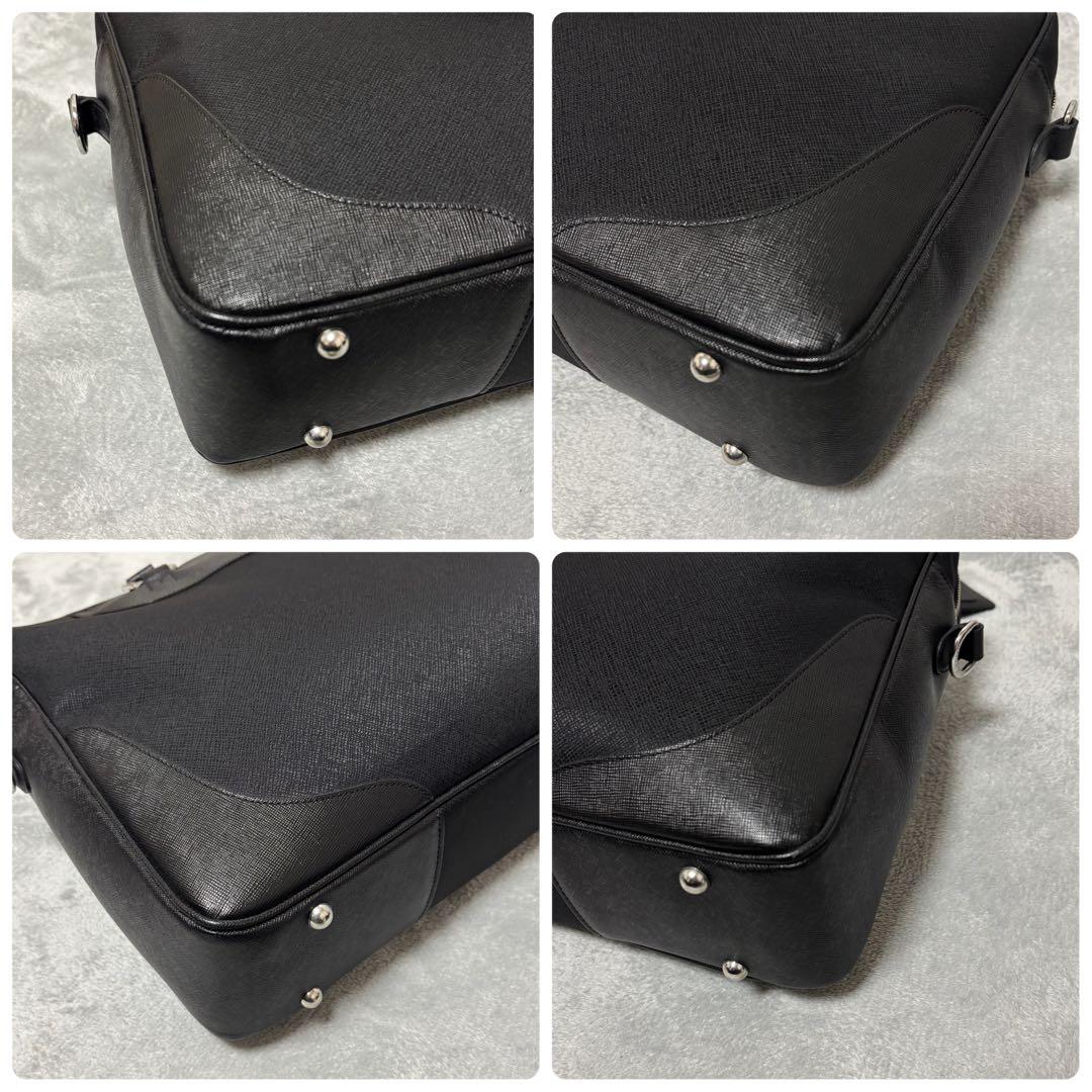 極美品✨PELLE MORBIDA ビジネスバッグ キャピターノ 2way黒