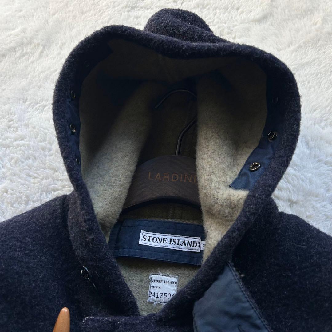 94AW　ストーンアイランド　ダッフルコート　グリーンエッジ　ネイビー　M　名作