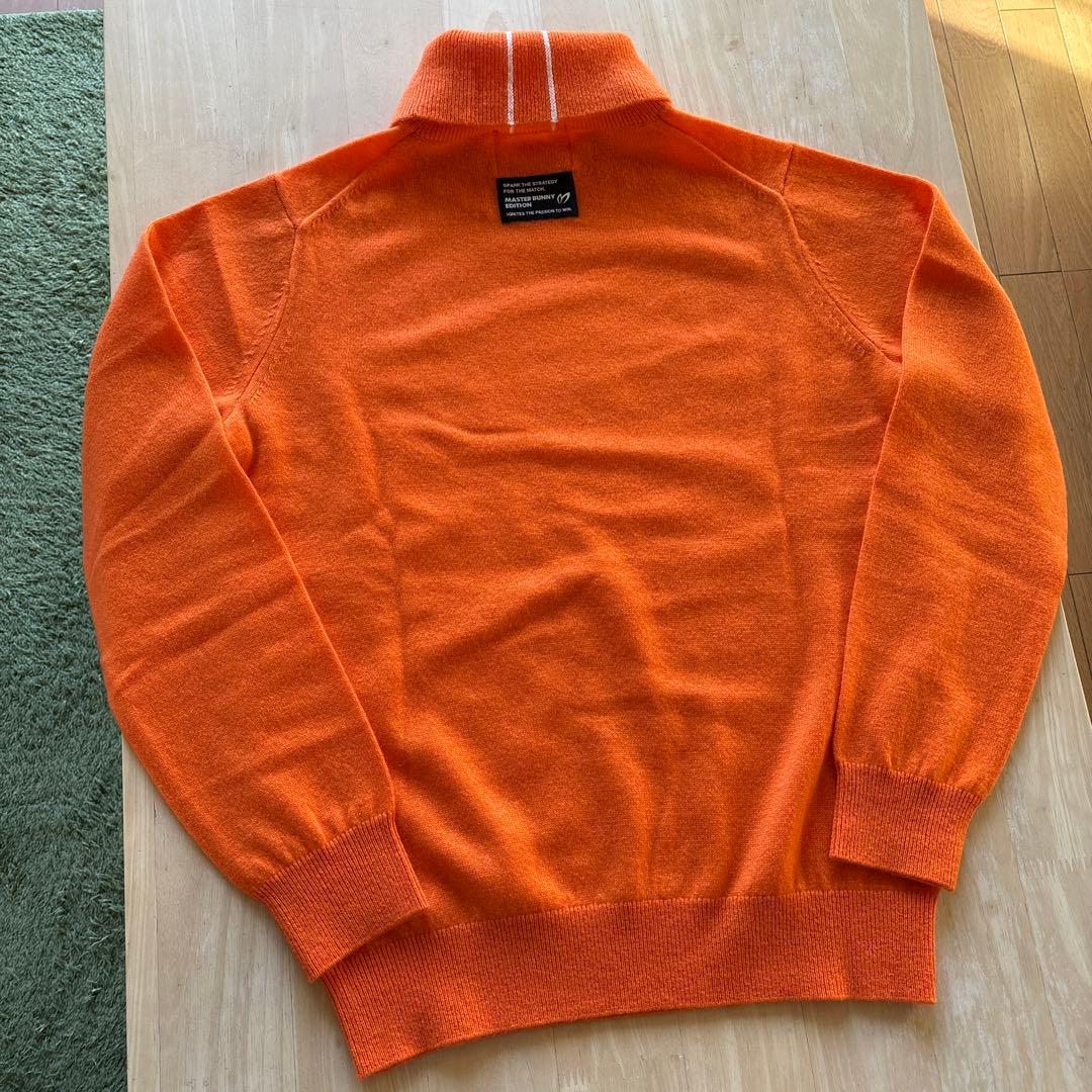 パーリーゲイツ☆新品 マスターバニー カシミヤ100% タートルネックニット