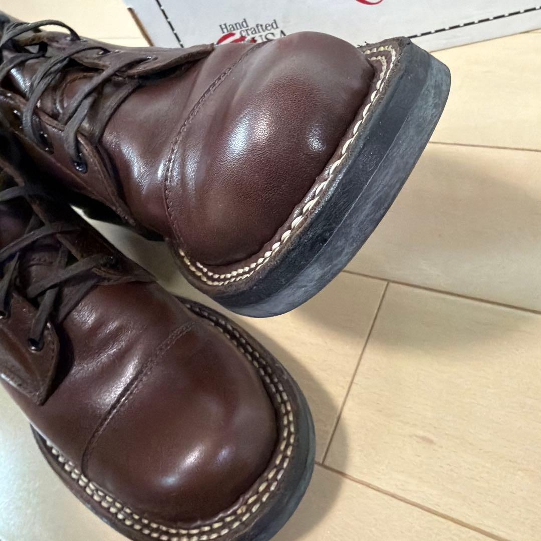 ホワイツブーツ　ブラウン　セミドレス　フレンチカーフ