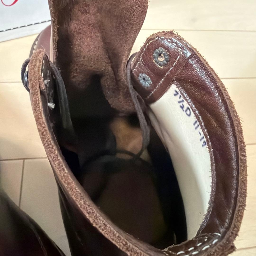 ホワイツブーツ　ブラウン　セミドレス　フレンチカーフ