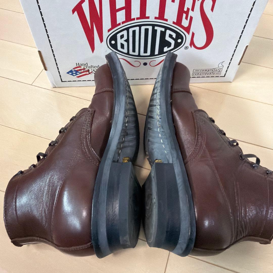 ホワイツブーツ　ブラウン　セミドレス　フレンチカーフ