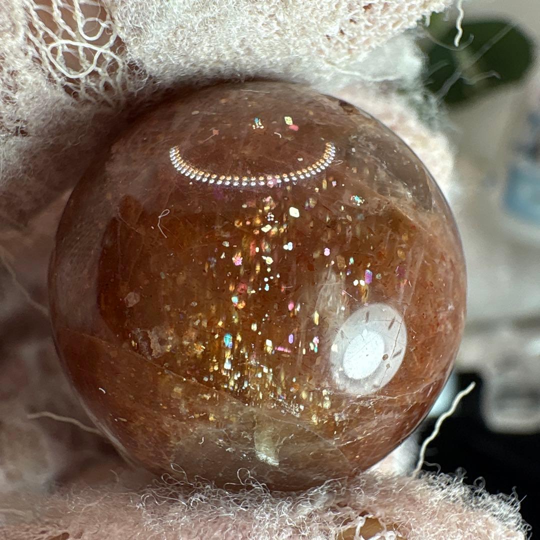 アルーシャサンストーン♡スモーキー共生スフィアNo.2217