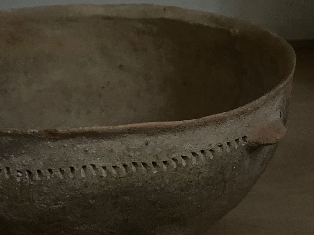 ヨルダン土器鉢　紀元前3500-2900年　/青銅器 古道具坂田　弥生