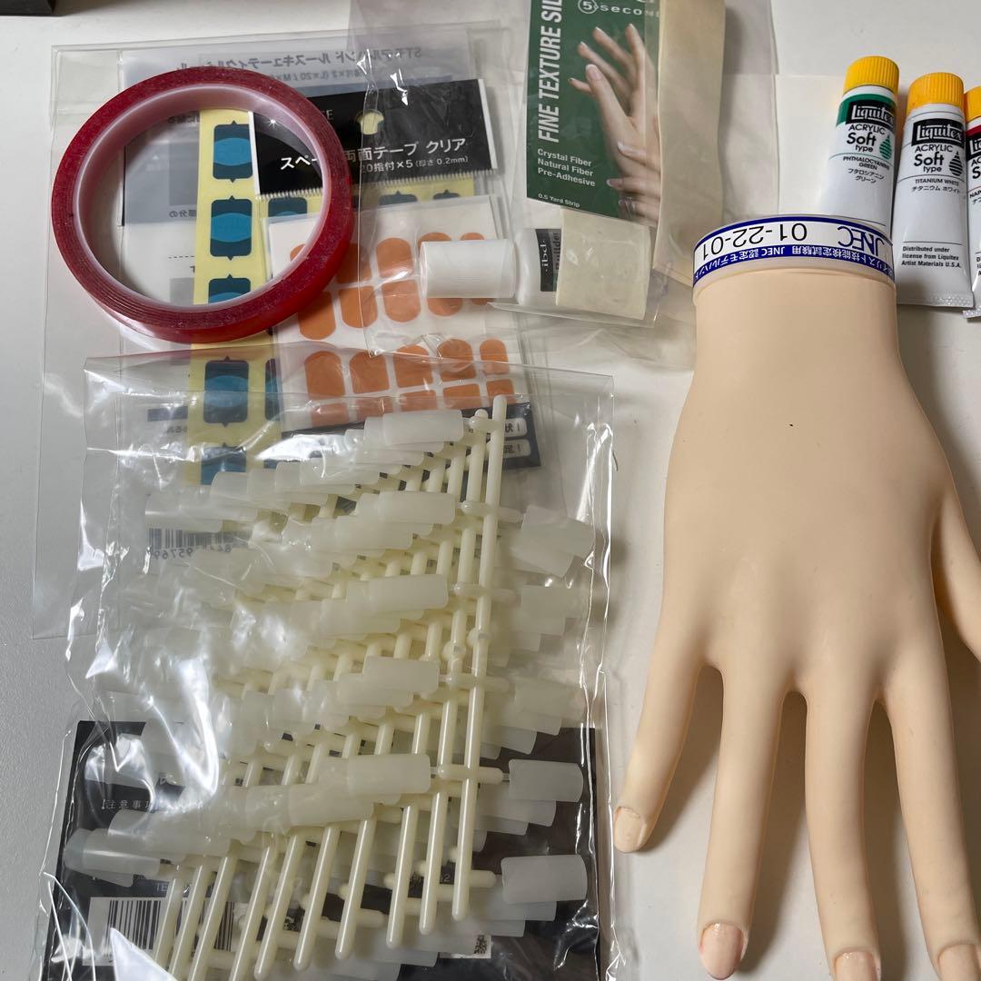 JNECネイル検定認定モデルハンド