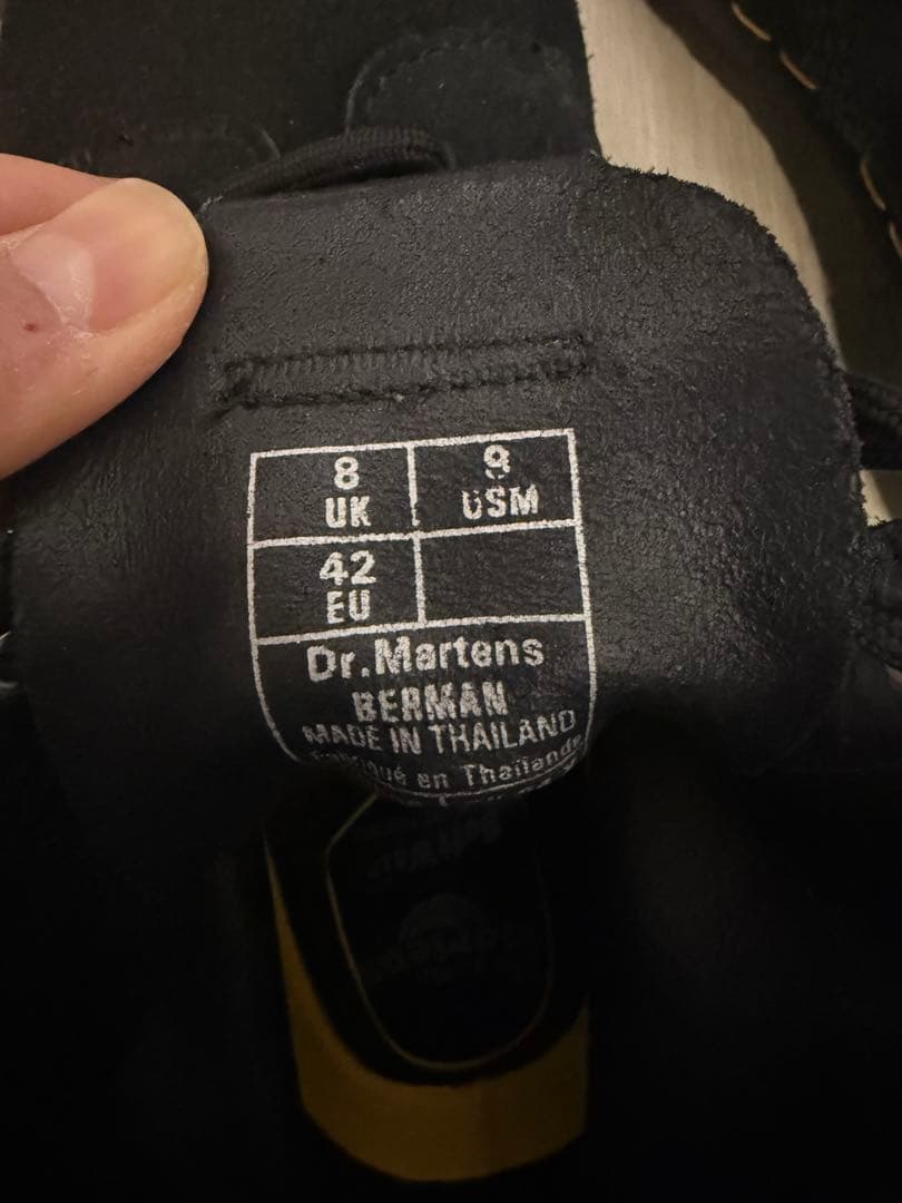 ドクターマーチン　スウェードブーツ