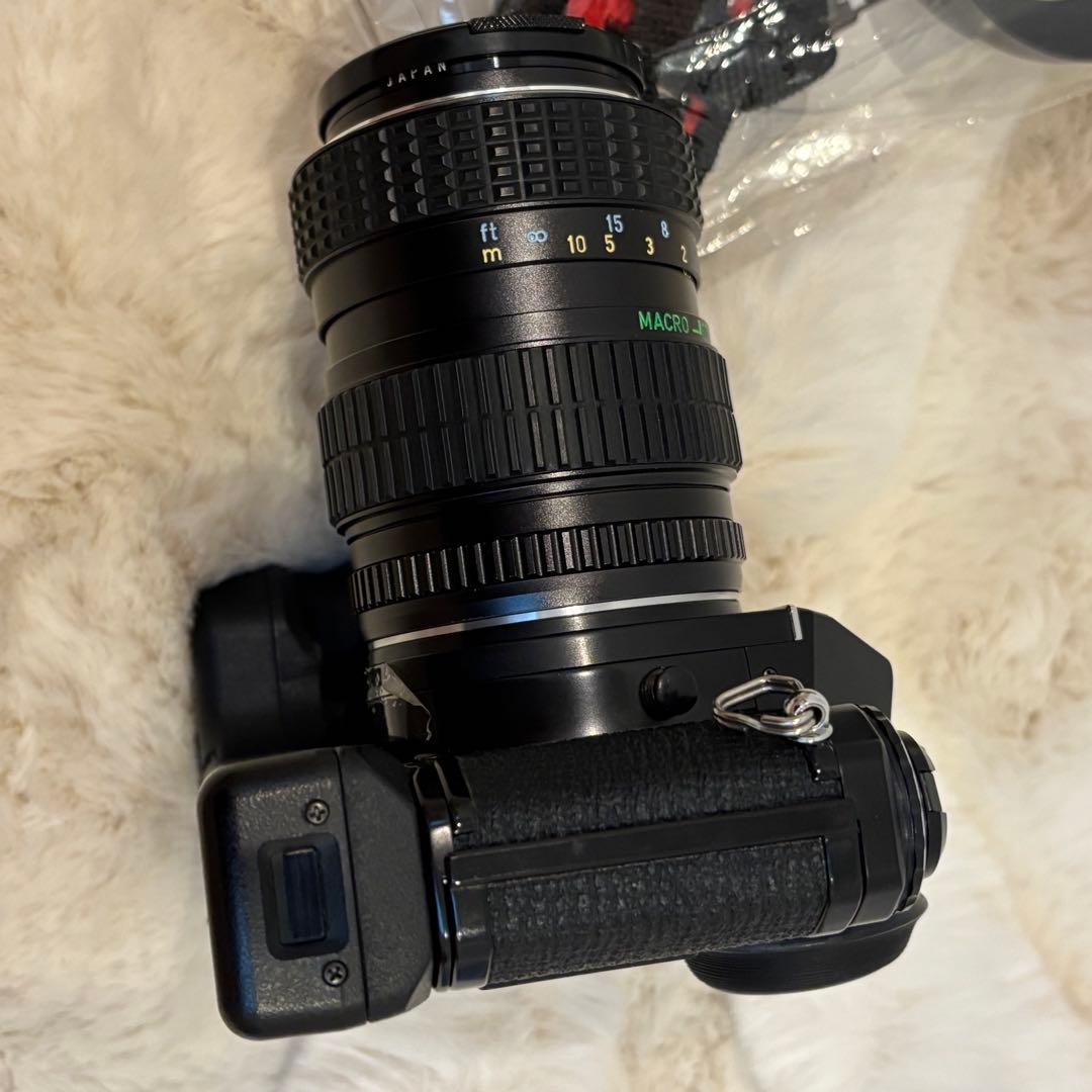 PENTAXpentaxmesuperブラック一眼レフフィルムカメラワインダー付