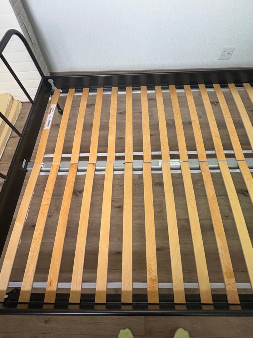 IKEA SAGSTUA サグストゥーア ベッドフレーム 専用すのこ　ダブル