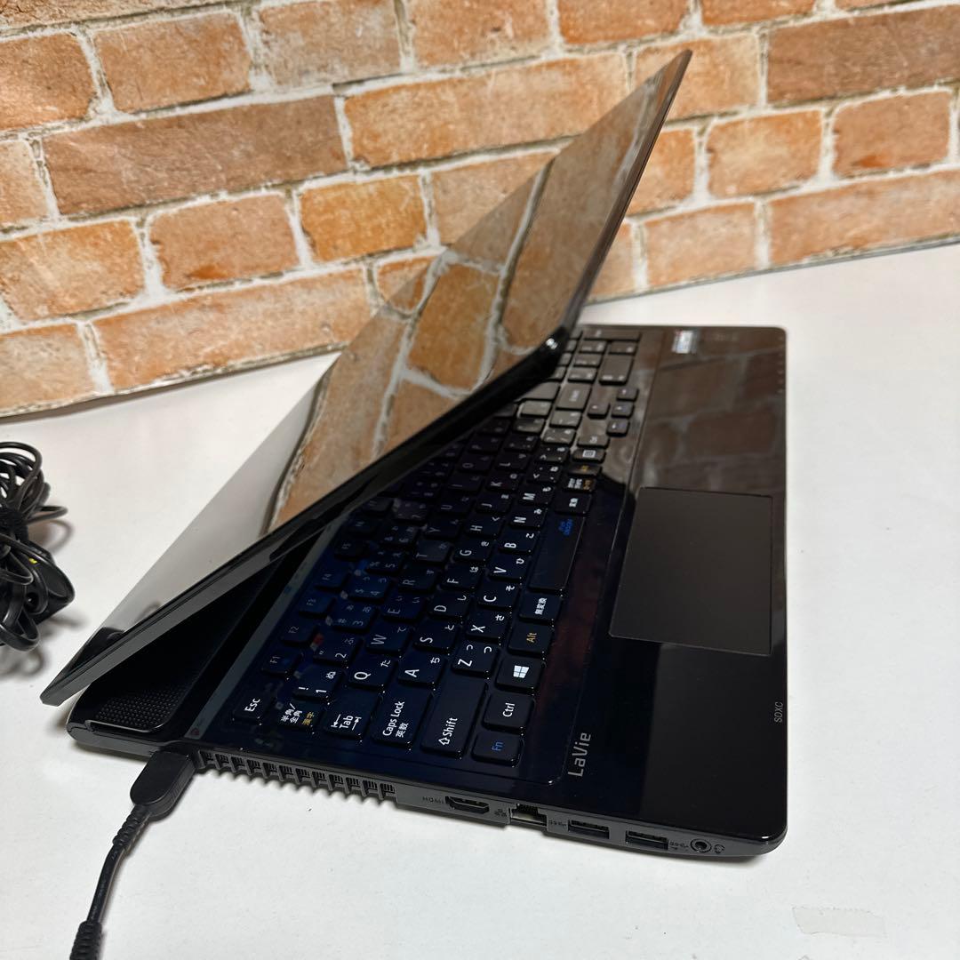 NECノートPC 高速起動SSD WebカメラWindows11 オフィス付き