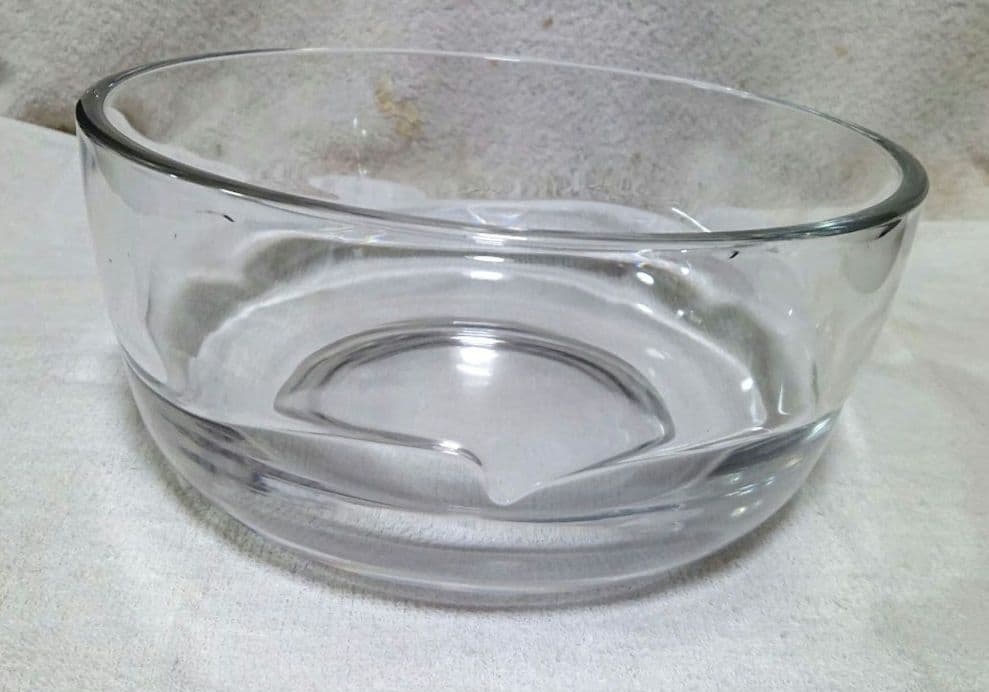 茶道具ギヤマン平水指し黒い漆蓋付きA479