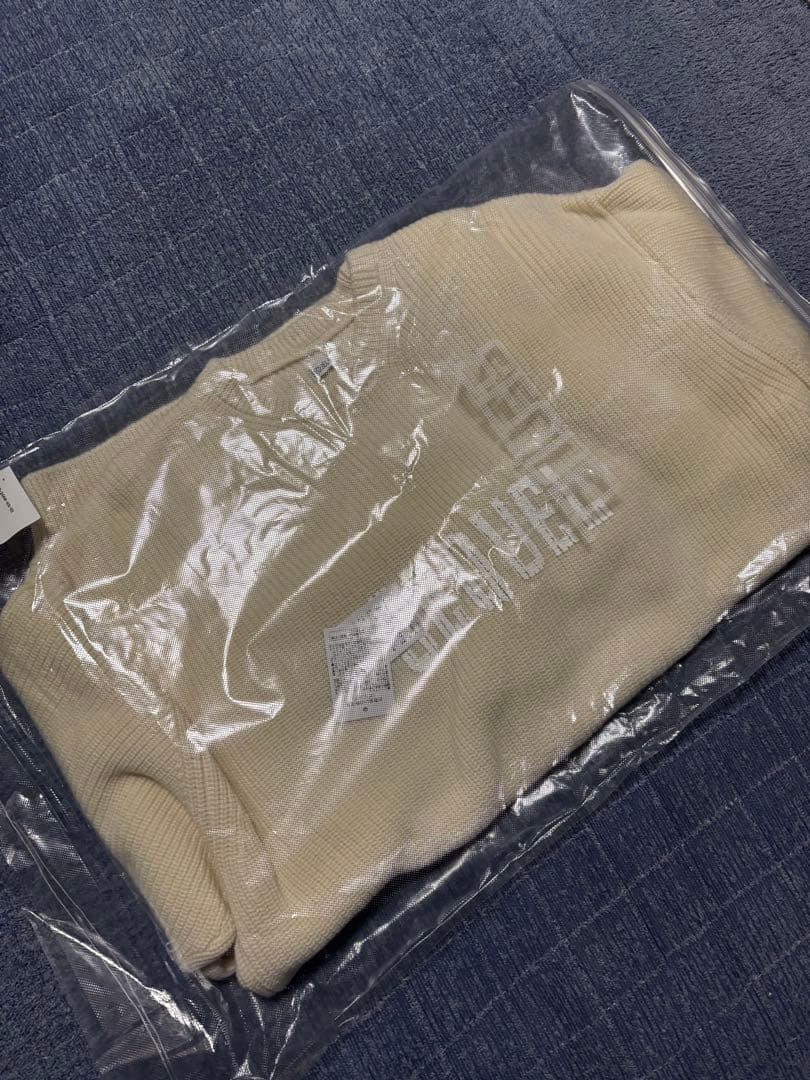 SEQUEL クルーネックニット　24aw WHT