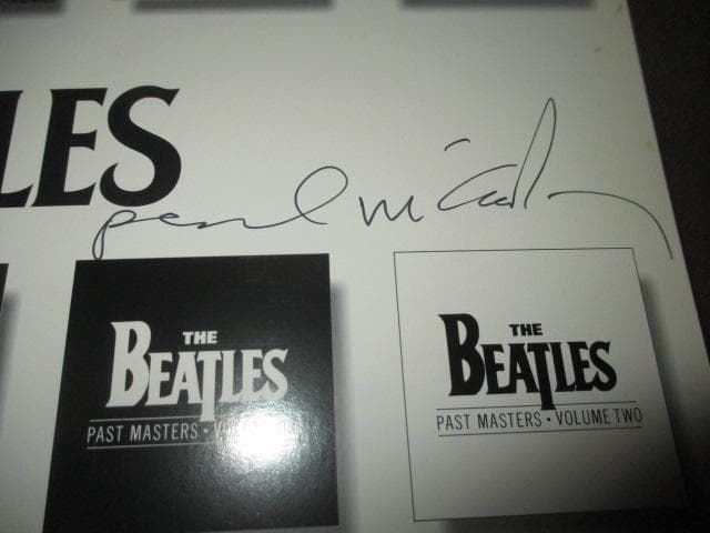 paul mccartney 直筆サイン (RARE!! 送料込み）