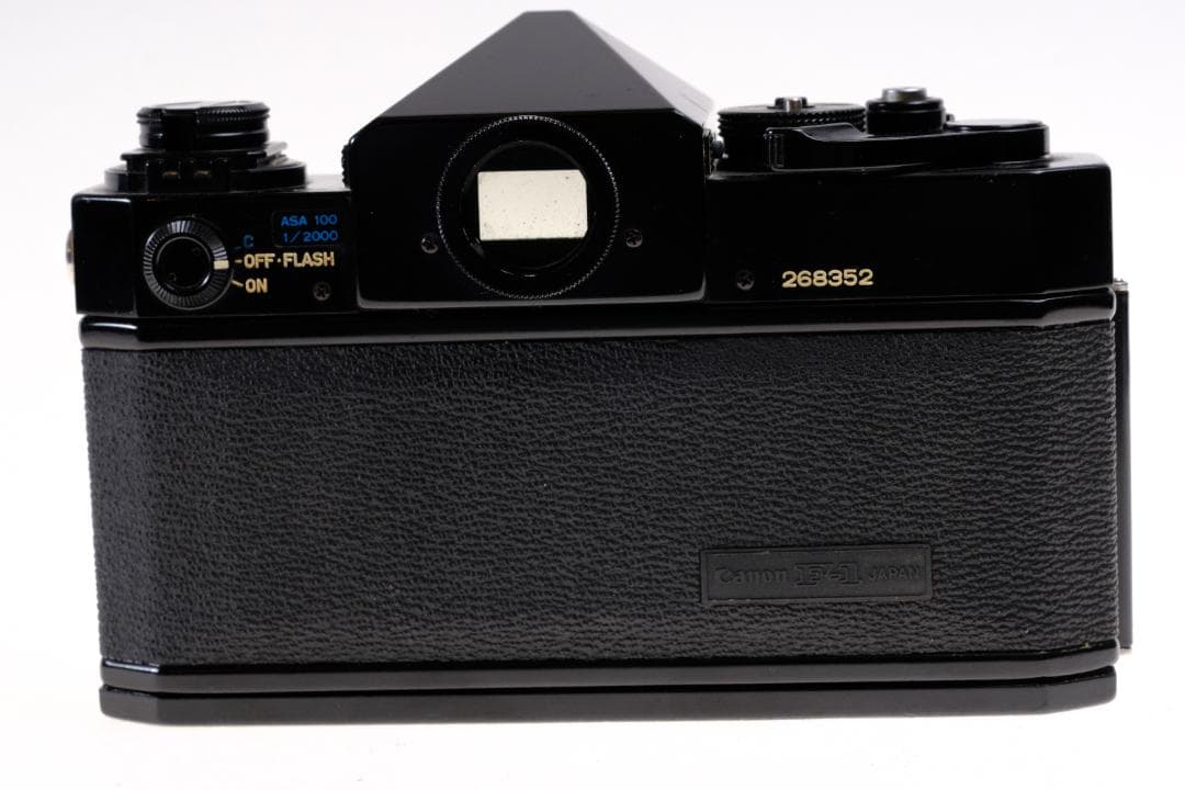 【露出計動作・極美外装】Canon F-1 前期型 幕不調ジャンク