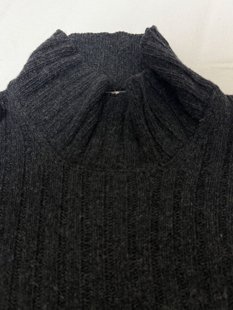 HELMUT LANG ダークグレー ハイネック M