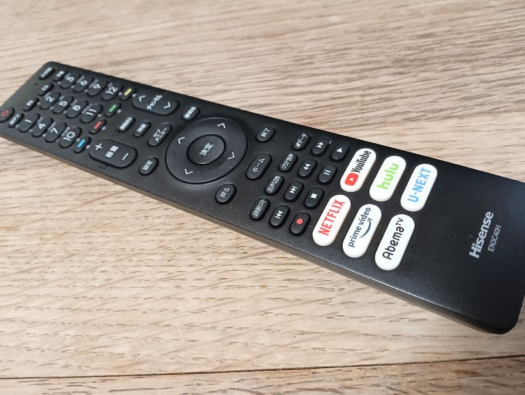 ハイセンス 32V型 液晶テレビ スマートテレビ 32BK2 2022年製 取説