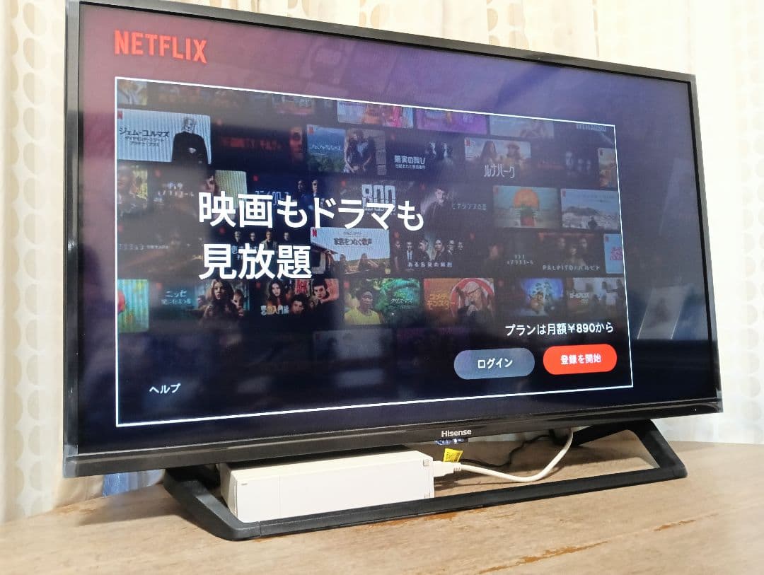 ハイセンス 32V型 液晶テレビ スマートテレビ 32BK2 2022年製 取説