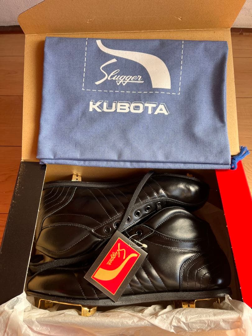 新品・本革久保田スラッガー 野球スパイク 27.5cm 金具 D-163