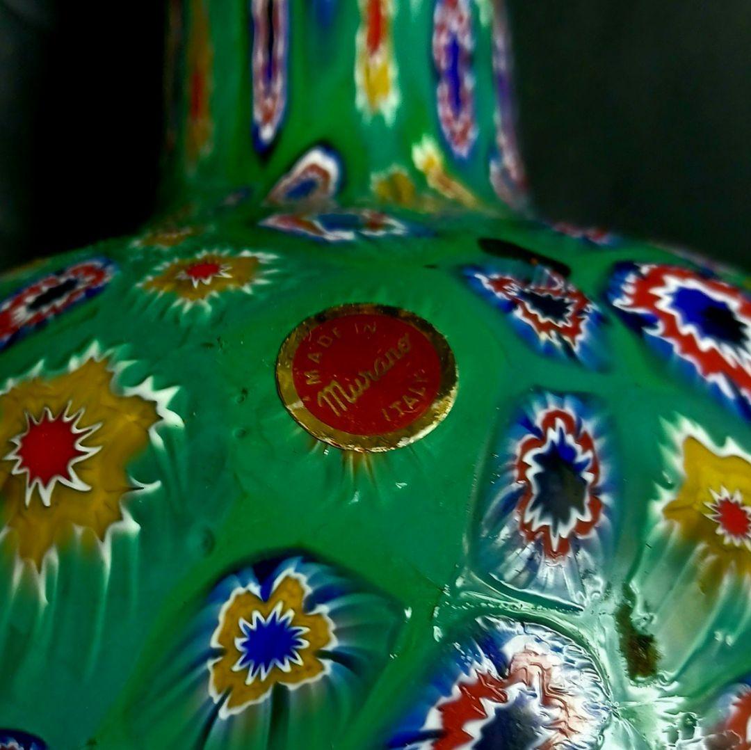 【MURANO】★ムラノ ミルフィオリ アンフォラ ボトル