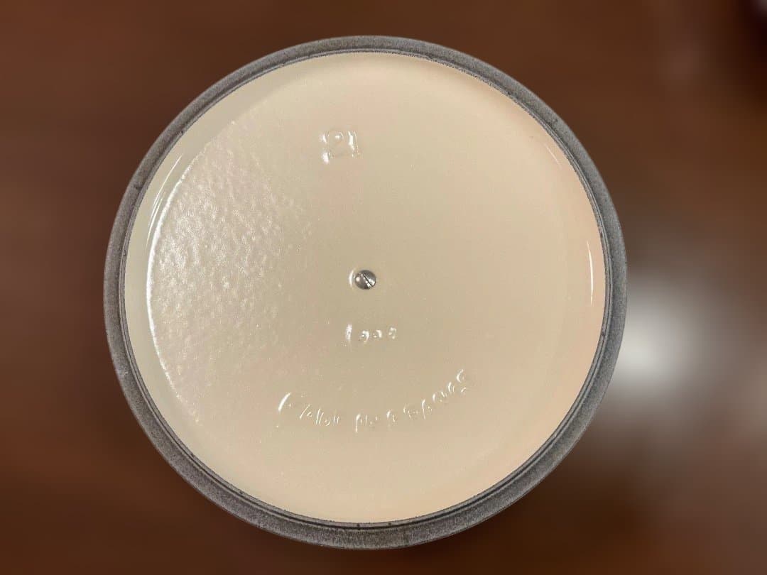 ル・クルーゼ　フラワーレリーフ　ソーシエ　片手鍋