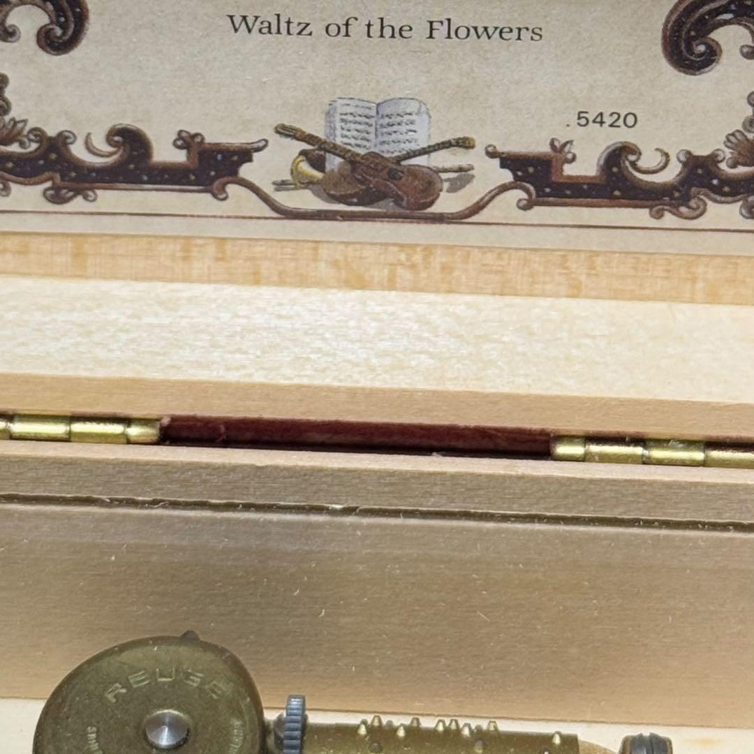 【美品/動作OK】REUGE オルゴール チャイコフスキー