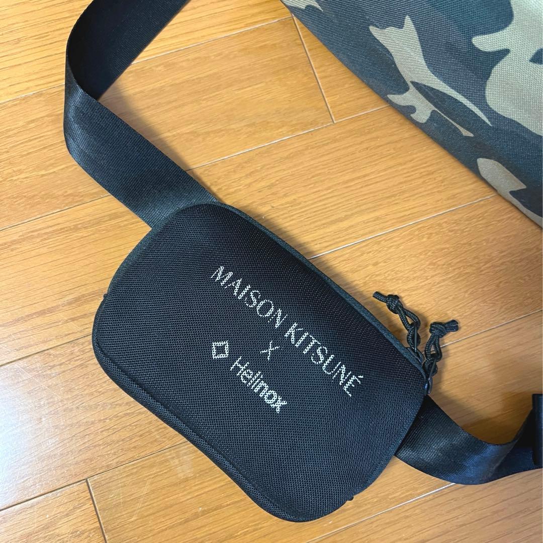 Maison Kitsuné Helinox アウトドアチェア カモフラージュ