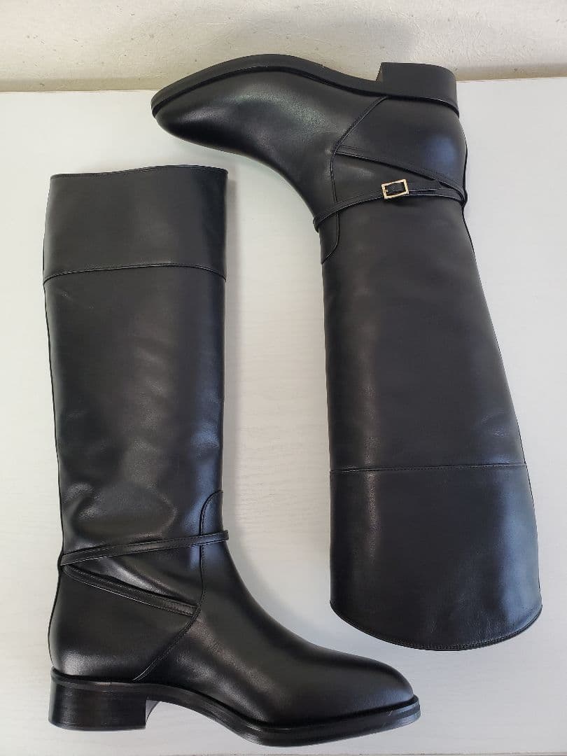 L'AUTRE CHOSE ロートレショーズ 本革レザー ジョッキーブーツ 乗馬