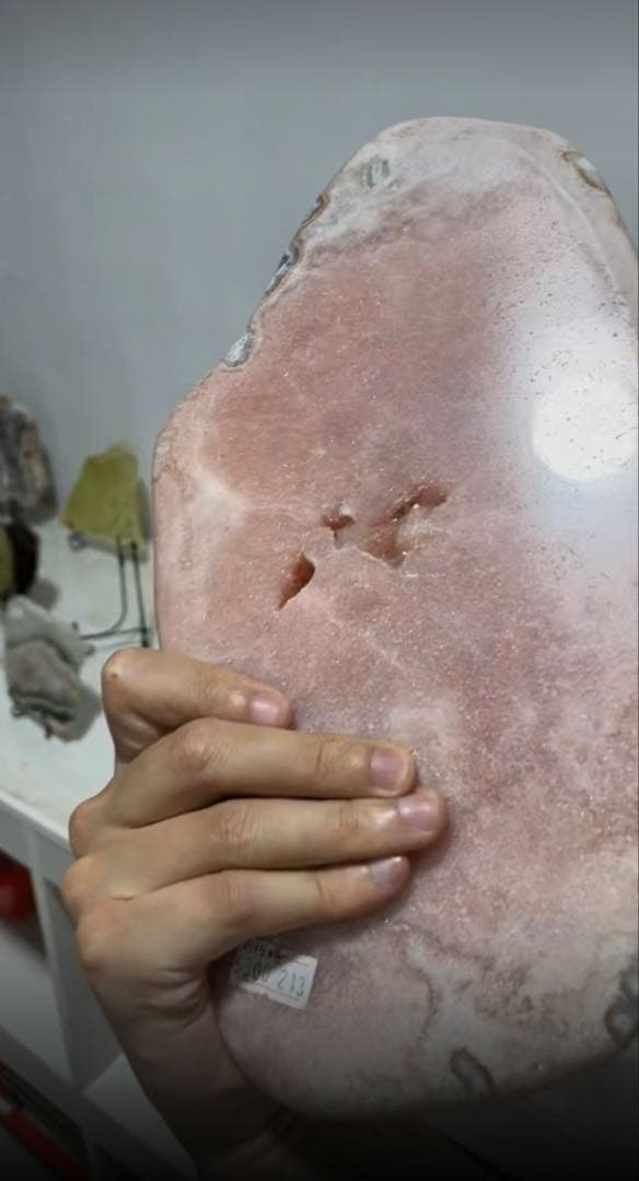 ブラジル産　ピンクアメジスト