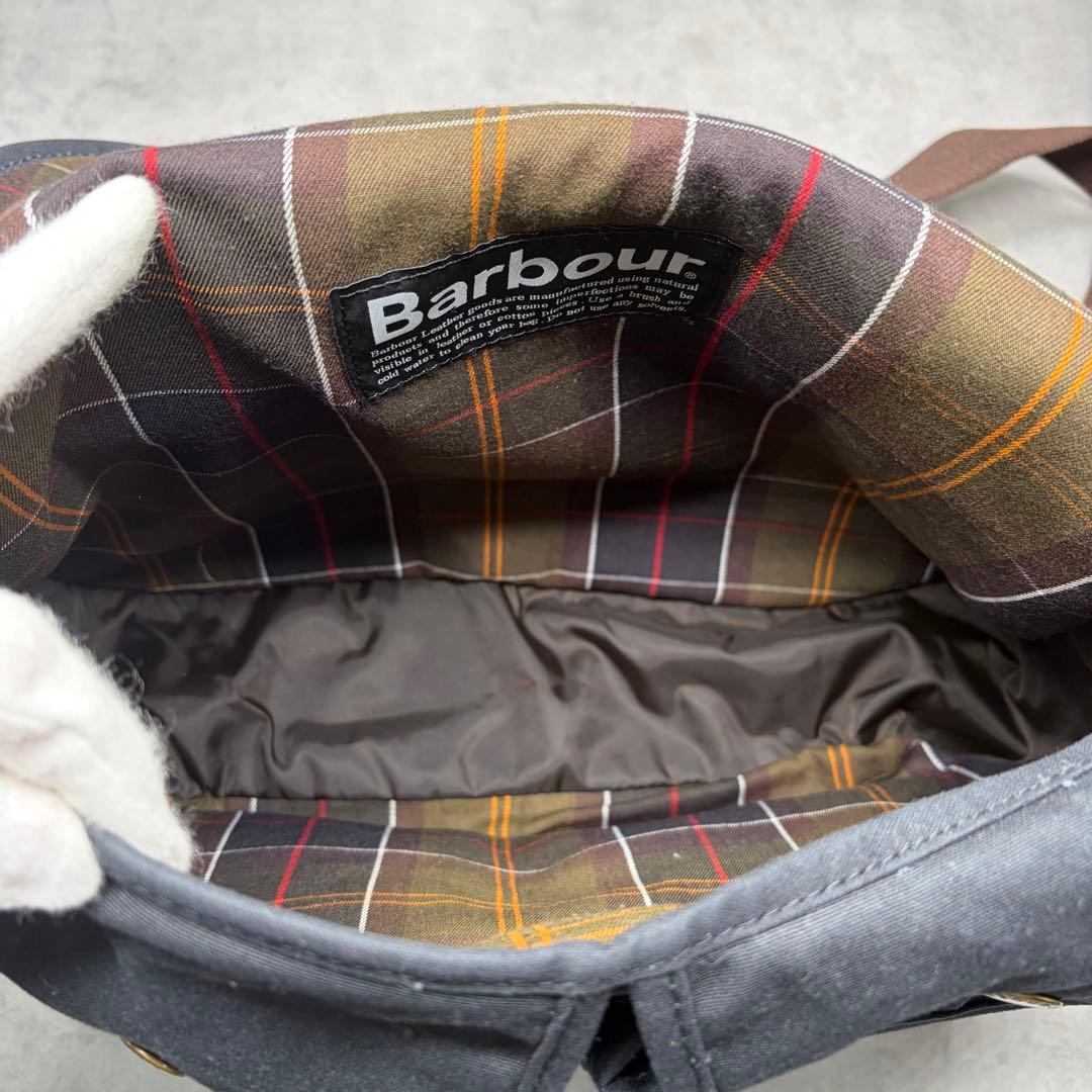 バッグ Barbour Canvas Shoulder Bag Tartan