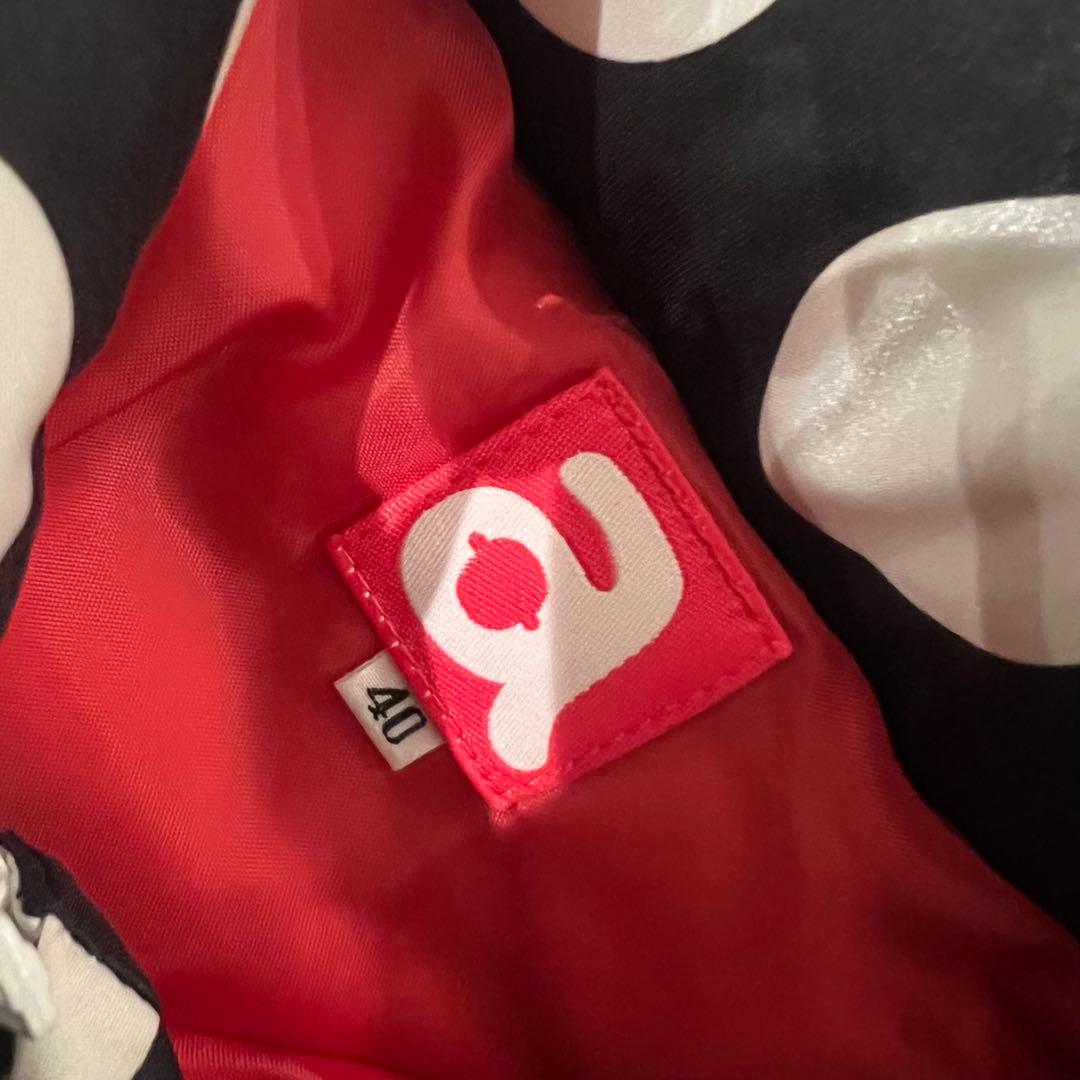 archivio アルチビオ ダウンジャケット　ドット　水玉　中綿　レディース