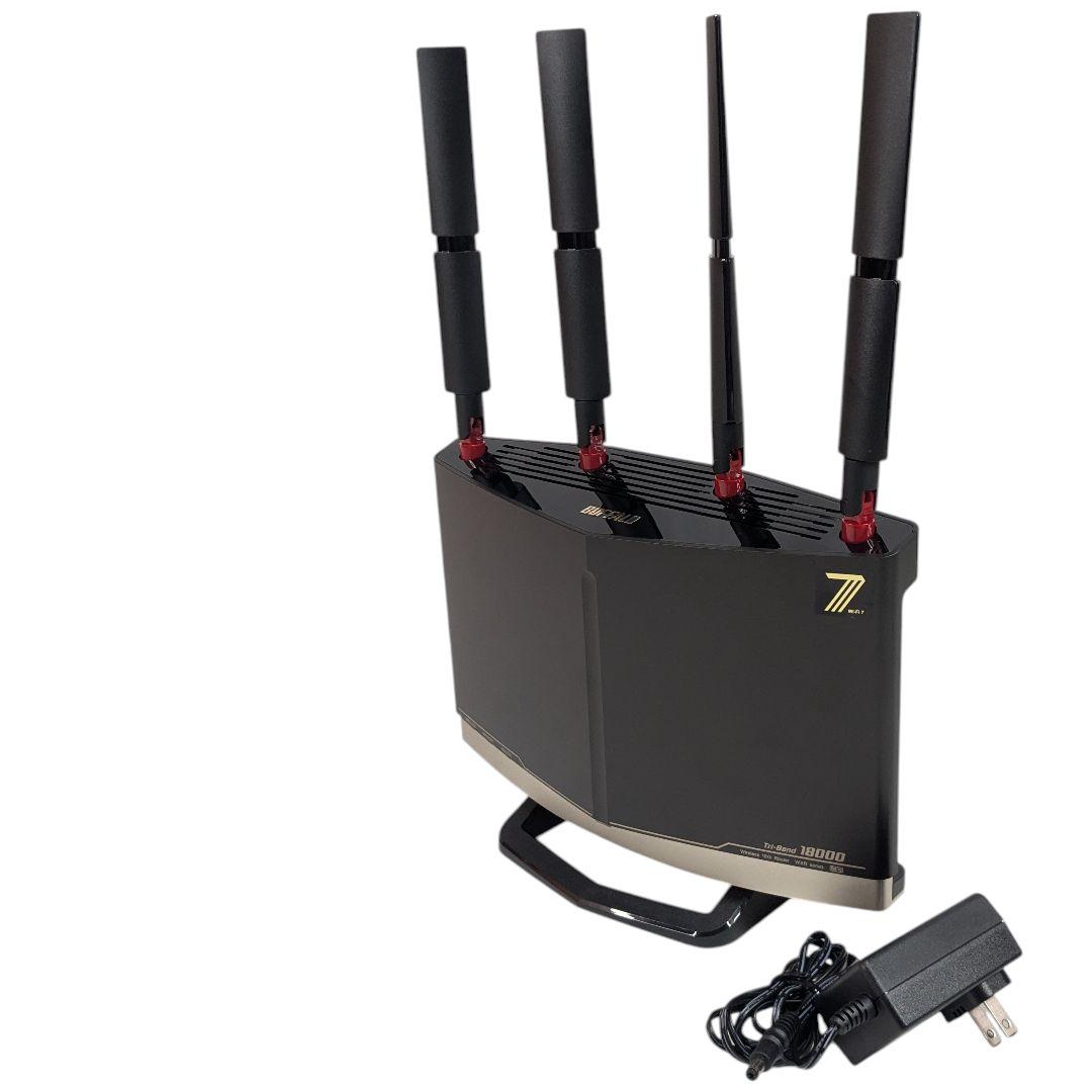 美品 BUFFALO WXR18000BE10P 無線LANルーター 10G