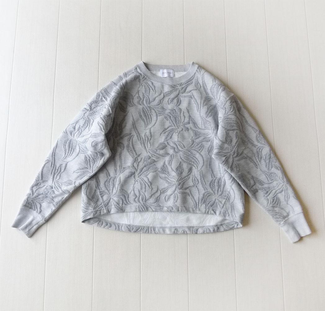 美品 ユナイテッドアローズ TOKYO 1,8万円 フラワー柄 スウェット E