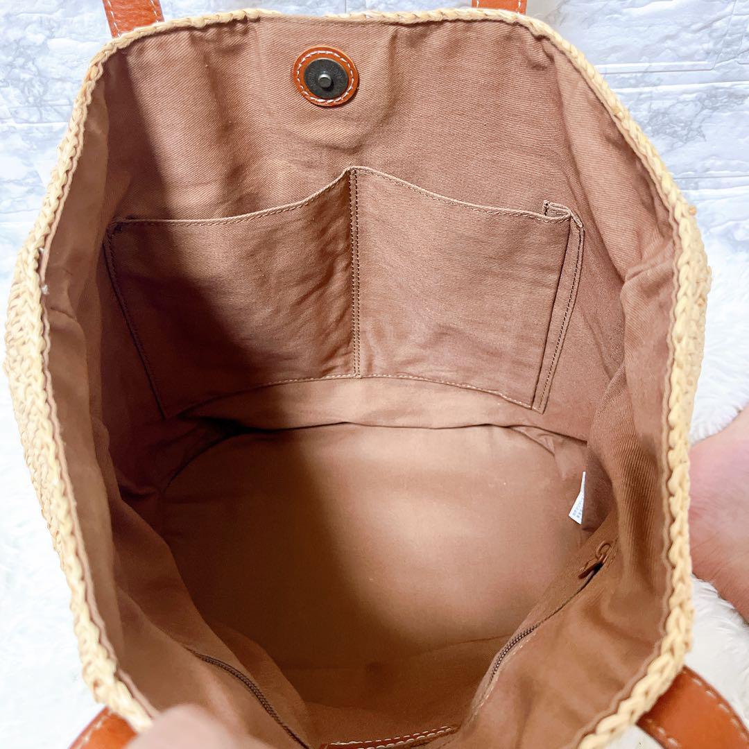 ⭐️未使用級⭐️ ダコタ Dakota カルモ ラフィア かごバッグ