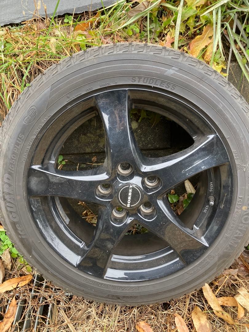 ナッツ　スタッドレスヨコハマ　16インチ　195/55 4本セットホイール