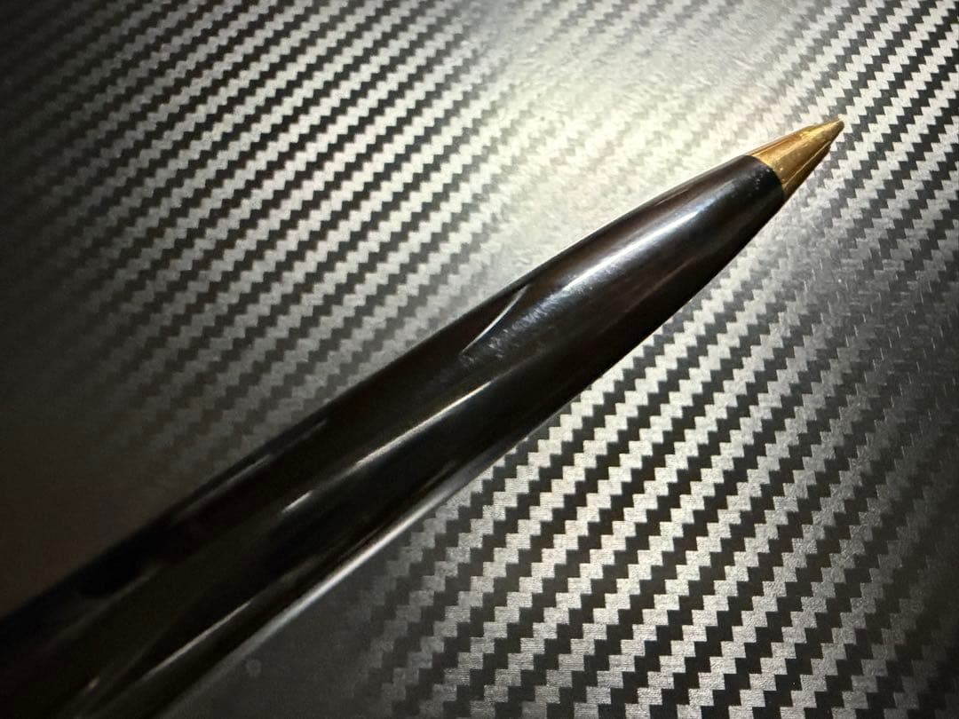 極美品 初期型 ペリカン スーベレーン D400 緑縞 ペンシル 0.5mm