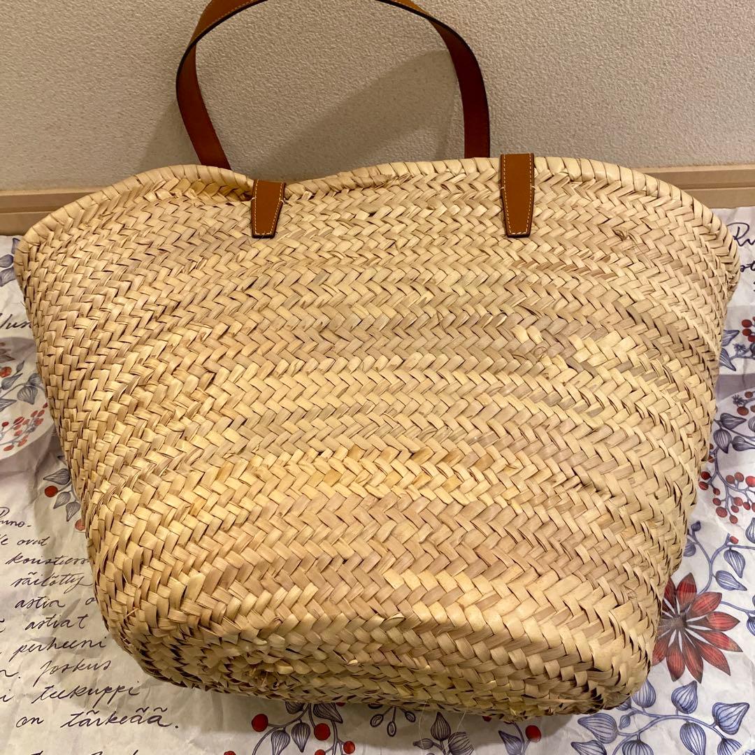 CELINE ベージュ かごバッグ