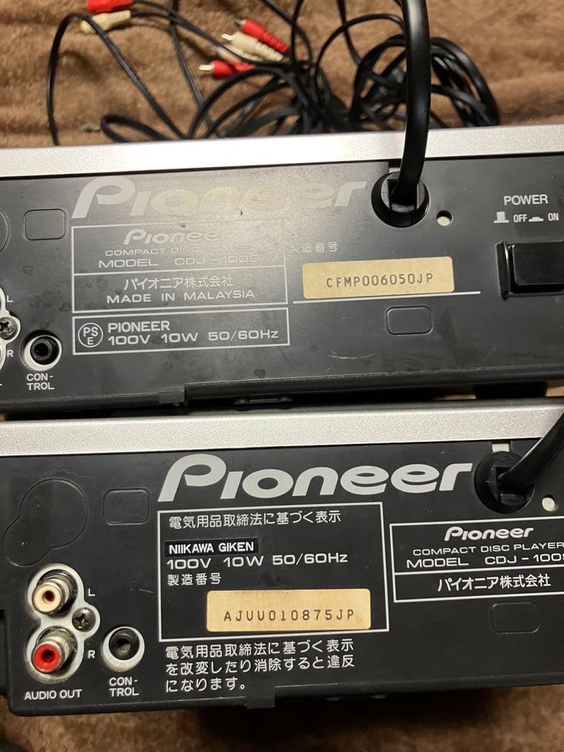 パイオニア　Pioneer CDJ-100S セット