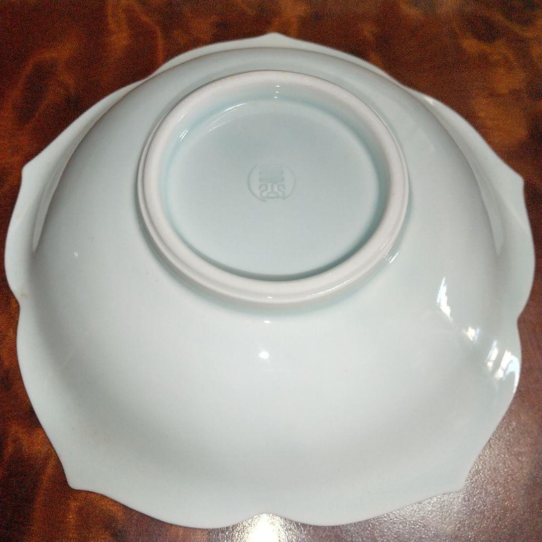 亀山窯 青磁桔梗 和皿揃