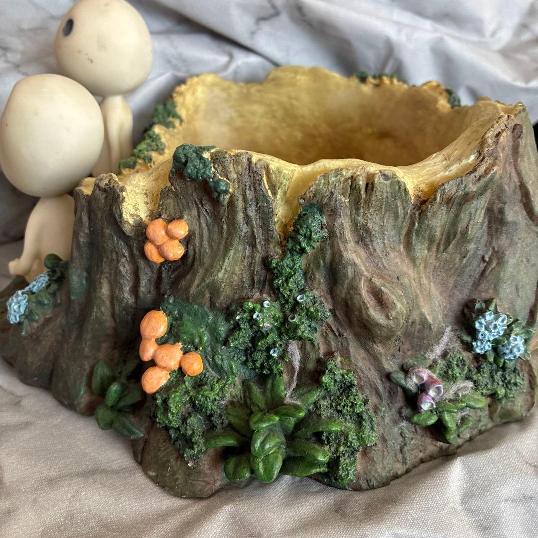 [廃盤レア品] もののけ姫コダマの住処　ジブリ　ガーデニング・プランター