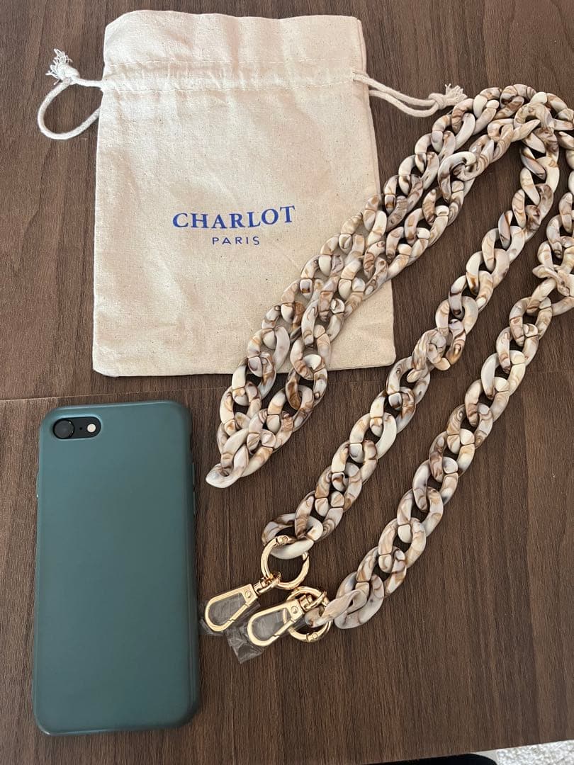 CHARLOT チェーンデザインストラップ