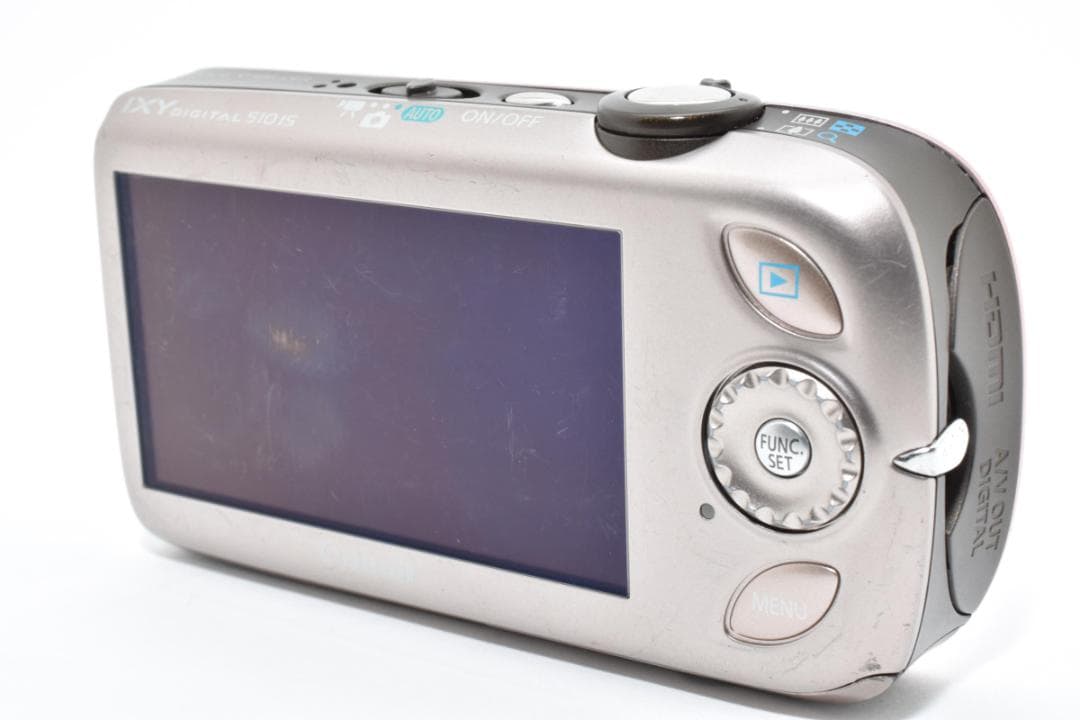 ■美品■Canon キヤノン IXY DIGITAL 510 IS ピンク