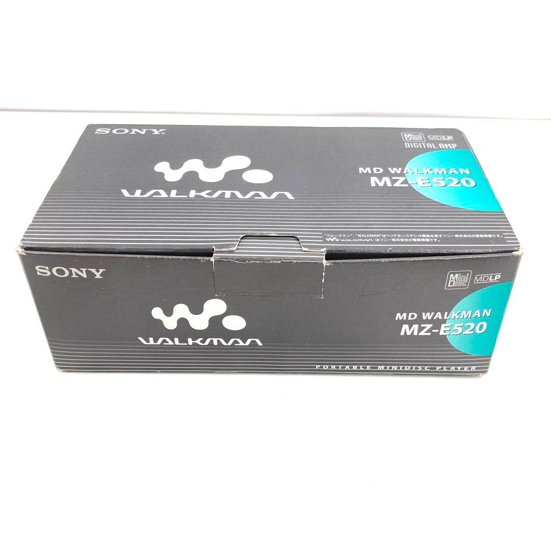 美品 SONY MDウォークマン MDプレーヤー MZ-E520 動作確認済