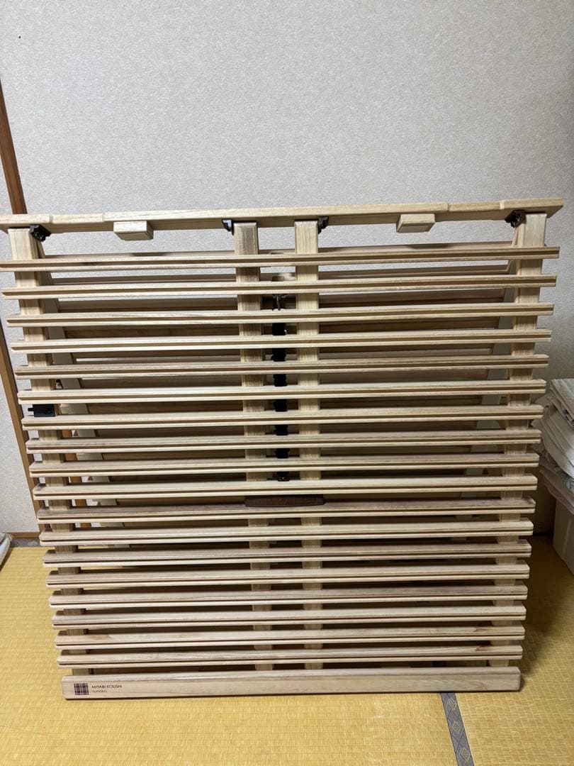 ☆hoop☆　AIR RAISE エアライズ みやび格子 S すのこベッド