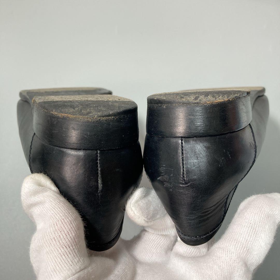 HERMES エルメス コンスタンス ローファー Hロゴ 革靴 37 1/2