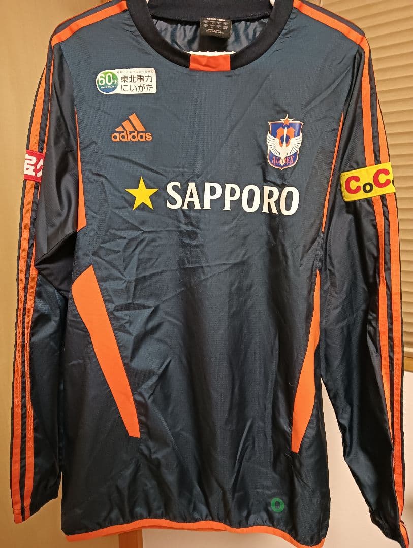 支給品　アルビレックス新潟　O　トレーニングウェア　上下セット