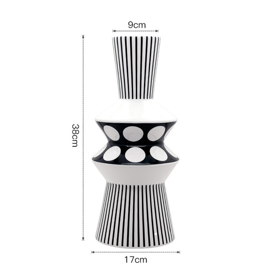 花瓶 フラワーアレンジ モノトーン レイアウト お正月 陶器 新品 数量限定