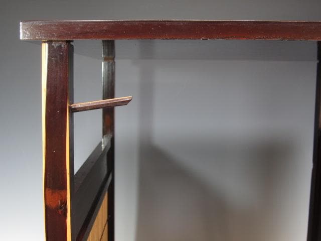 【セール】★　駒沢利斎　吉野棚　裏千家　十五代　淡々斎の花押★x430