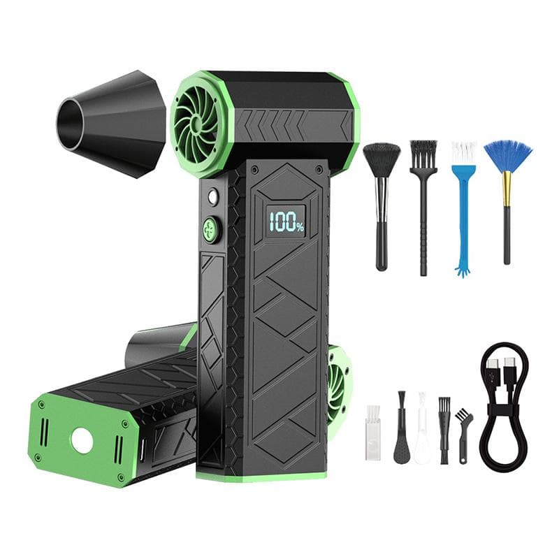 ハンディブロワー ブラック コードレス 充電式 小型 強力 エアダスター ターボ
