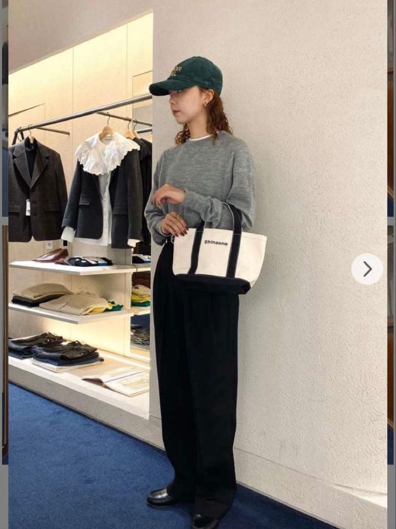 W GAZETTE PULLOVER グレー