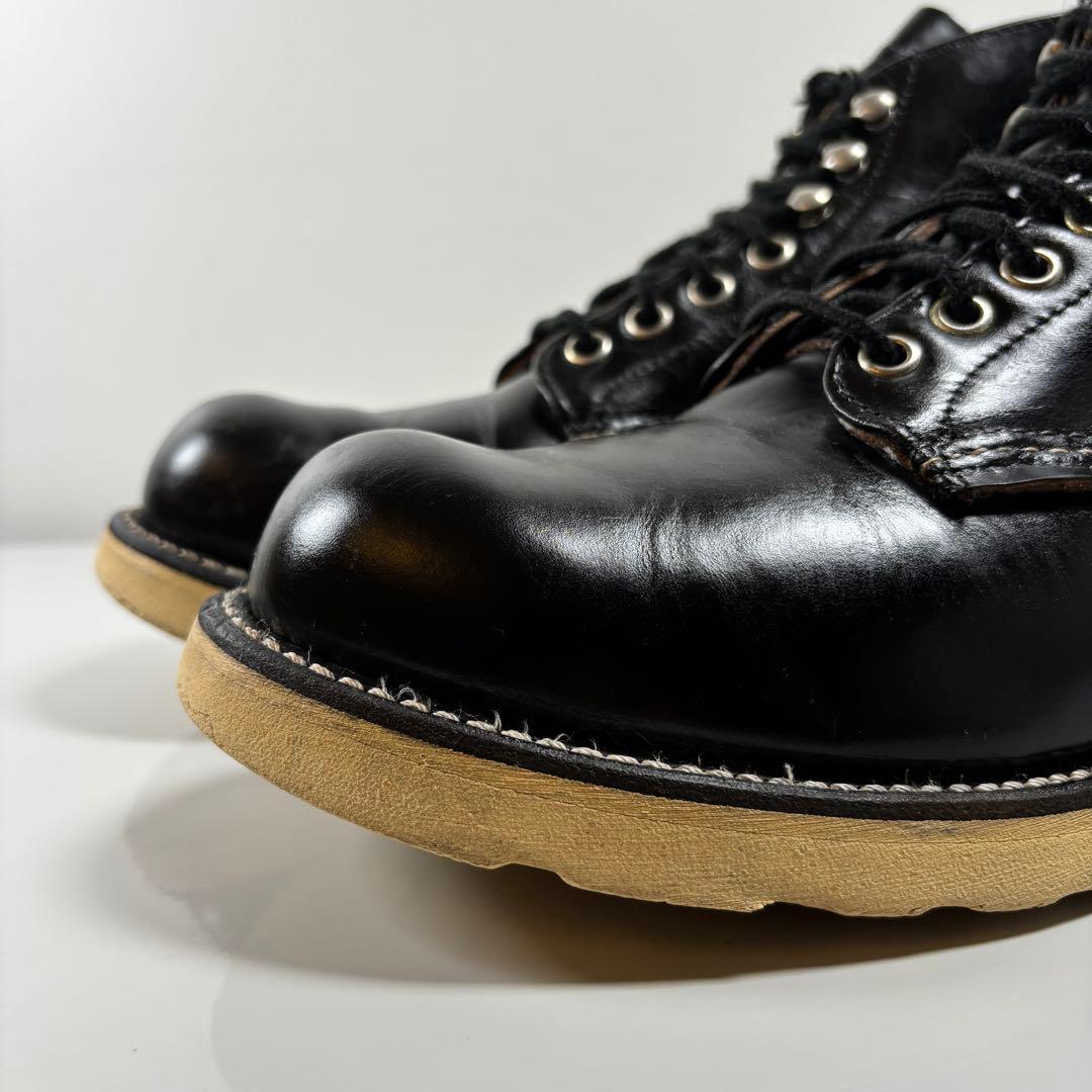 US7EE レッドウィング 8165 四角犬タグ 茶芯 アメリカ製 90年代