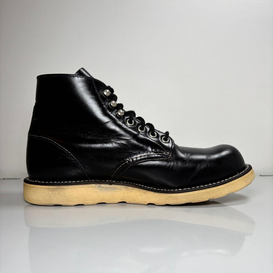 US7EE レッドウィング 8165 四角犬タグ 茶芯 アメリカ製 90年代